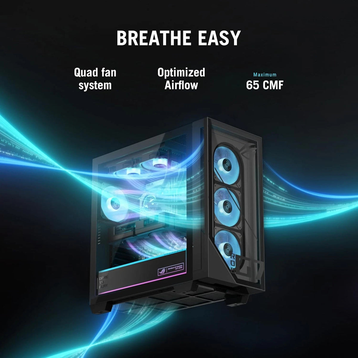 Asus ROG G700 Gaming Desktop Intel Core Ultra 7 265F, NVIDIA GeForce RTX 5060 8GB Liquid Cooler, Black