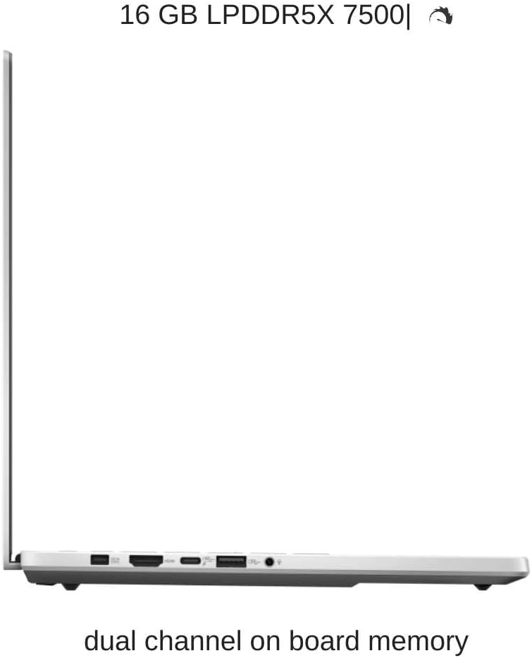 ASUS ROG Zephyrus G14 Gaming Laptop - AMD Ryzen 9 270, 16GB,14 Inch OLED 3K 120Hz, GeForce RTX 5060 8GB, Wi-Fi 7, Windows 11, Platinum White