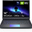 Dell Alienware 16 Area-51 Gaming Laptop, Intel Ultra 9-275HX, NVIDIA GeForce RTX 5070TI 12GB, 16  Inch WQXGA 240Hz, Windows 11, Liquid Teal