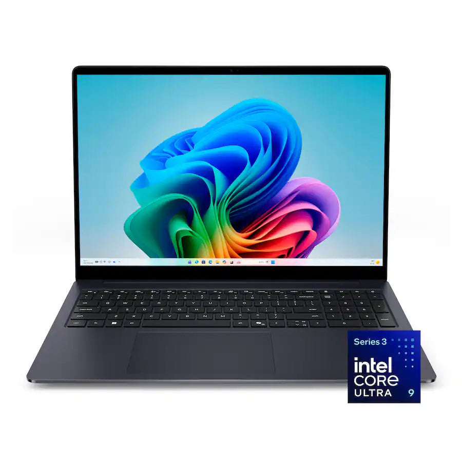 Dell 16S Copilot+ PC Laptop, Intel Core Ultra 9 386H, 32GB, 16 Inch 120Hz 3K (2880 x 1800) OLED  Touchscreen, Intel Graphics, Windows 11, Celestial Blue