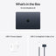 Apple MacBook Air M4 Liquid Retina 15.3 Inch 10-Core CPU 24GB RAM, 512GB SSD, macOS, Midnight Color