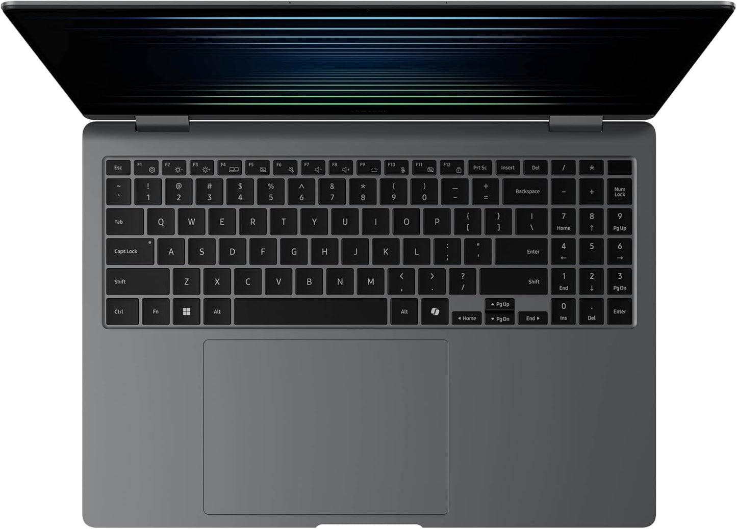 Samsung Galaxy Book5 Pro 16" AMOLED Touchscreen Laptop Intel Ultra 7 256V, 16GB, 16 Inch AMOLED Touchscreen, Windows 11, Gray