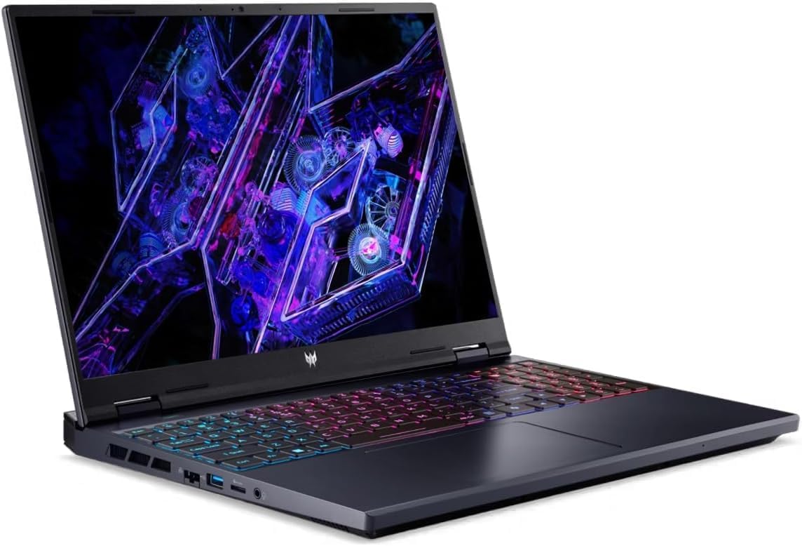 Acer Predator Helios NEO 16 Gaming Laptop, i9-14900HX, 16 Inch WUXGA 165Hz, RTX 4060 8GB, Abyssal Black  (Refurbished- Excellent Condition)