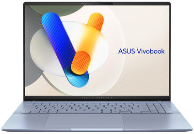 Asus VivoBook S16 OLED Laptop, Intel Ultra 9 285H, 32GB LPDDR5x RAM, 16 Inch OLED Display, Intel Arc, Windows 11, Mist Blue