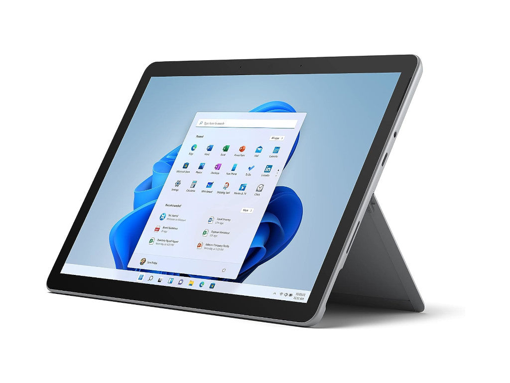 Microsoft Surface Go 2 Tablet, Intel Pentium Gold 4425Y, 4GB, 64GB, 10.5 Inch HD+, Windows 10 Pro, Platinum Color