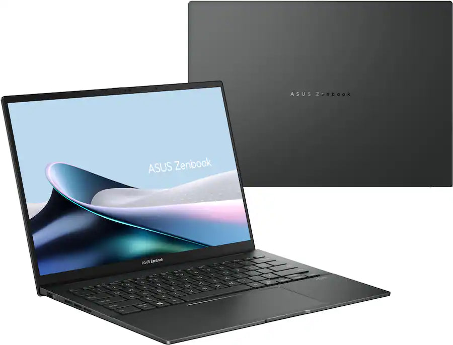 ASUS Zenbook 14 Copilot+ PC Laptop, AMD Ryzen AI 9 465, 16GB, 14" FHD+ (1920x1200) OLED Touchscreen, Windows 11, Backlit Keyboard, Jasper Gray