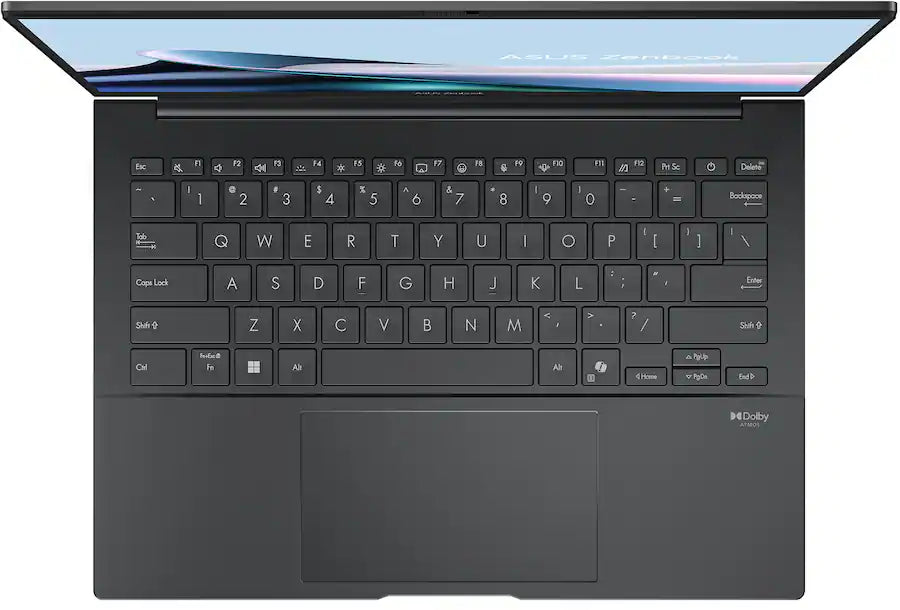 ASUS Zenbook 14 Copilot+ PC Laptop, AMD Ryzen AI 9 465, 16GB, 14" FHD+ (1920x1200) OLED Touchscreen, Windows 11, Backlit Keyboard, Jasper Gray