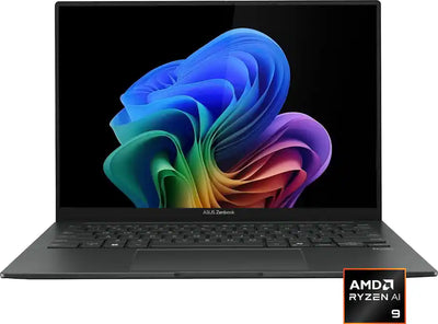 ASUS Zenbook 14 Copilot+ PC Laptop, AMD Ryzen AI 9 465, 16GB, 14" FHD+ (1920x1200) OLED Touchscreen, Windows 11, Backlit Keyboard, Jasper Gray