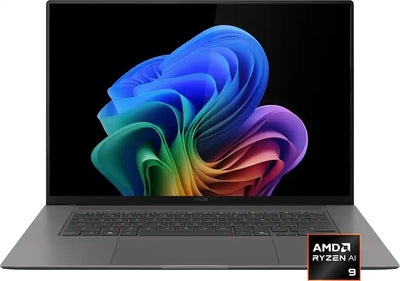 ASUS Zenbook S16 Copilot+ PC Laptop, AMD Ryzen AI 9 465, 32GB SSD, 16" 3K OLED 120Hz (2880 x 1800) Touchscreen, Graphics AMD Radeon, Windows 11, Antrim Gray