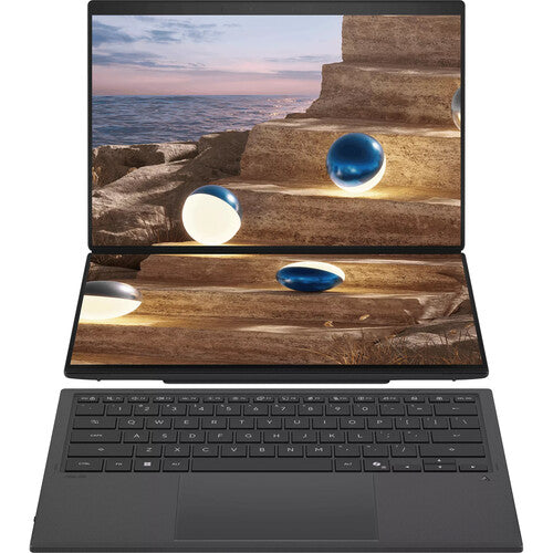ASUS Zenbook Duo Dual 14" OLED Laptop Intel Core Ultra X9 388H, 32GB, 1TB SSD,  14 Inch OLED 3K 144Hz, Windows 11, Stylus & Stylus Charger & Sleeve, Inkwell Gray