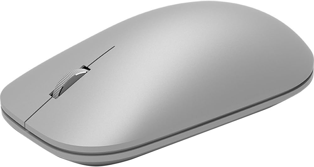 Microsoft Surface Bluetooth Mouse - 2.4 GHz - Up to 10m - Bluetooth - Gray