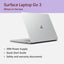 Microsoft Surface Laptop Go 3 for Business Intel Core i5-1235U, 8GB, 12.4 Inch Touchscreen, Win 11 Pro, Platinum