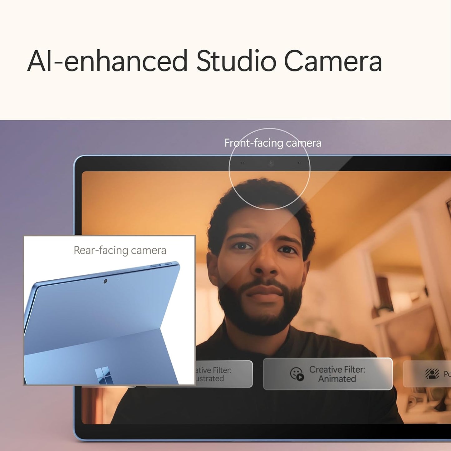 Microsoft Surface Pro 11th Edition, Copilot+ PC | 10-Core Qualcomm Snapdragon X Plus Processor, 16GB, 512GB, 13 Inch 2880 x 1920 Touchscreen, Windows 11, Sapphire