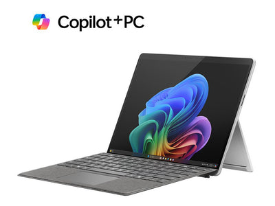 Microsoft Surface Pro 11th Edition Copilot+ PC Edition, Snapdragon X Elite CPU, 16GB, 512GB, 13 Inch Touchscreen, Windows 11 Home, Platinum