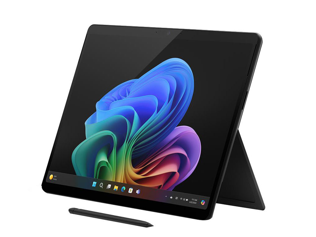 Microsoft Surface Pro 11th Edition, Copilot+ PC 10-Core Qualcomm Snapdragon X Plus Processor, 16GB, 512GB, 13 Inch 2880 x 1920 Touchscreen, Windows 11, Black