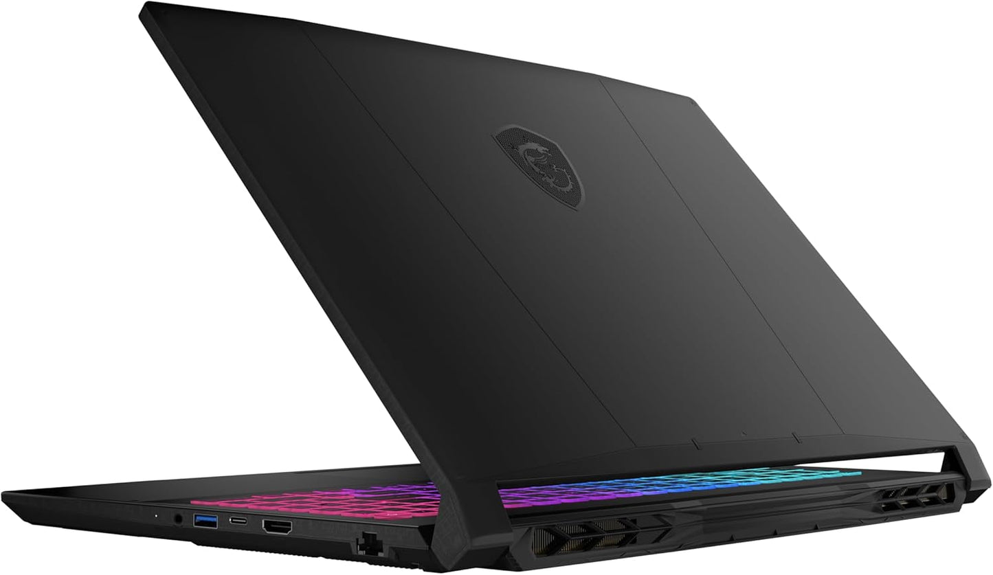 MSI Katana 15 HX B14WGK Gaming Laptop Intel Core i9-14900HX, 15.6 Inch FHD 144 Hz, NVIDIA GeForce RTX 5070 8GB, RGB Keyboard, Black